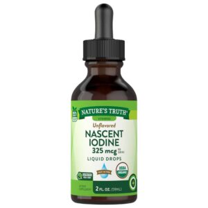 قطرات اليود 59 مل - NASCENT IODINE LIQUID - ORGANIC 59 ml