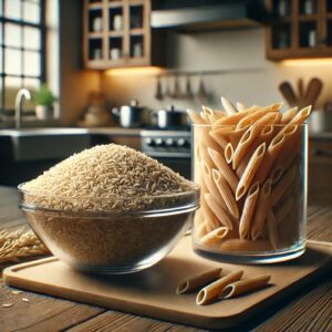 الأرز و المكرونات